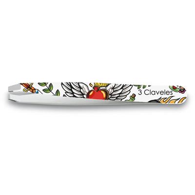 TATOO PINZA CANGREJO INOX 9.5 CM. D 3C