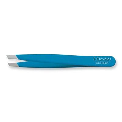 INOX PINZA P.SESGADA AZUL 9 CM. D 3C