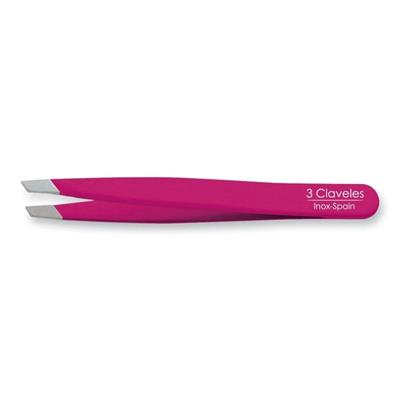 INOX PINZA P.SESGADA ROSA 9 CM. D 3C