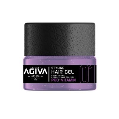 STYLING HAIR GEL PRO VITAMIN-PURPLE 01-700ML AGIVA