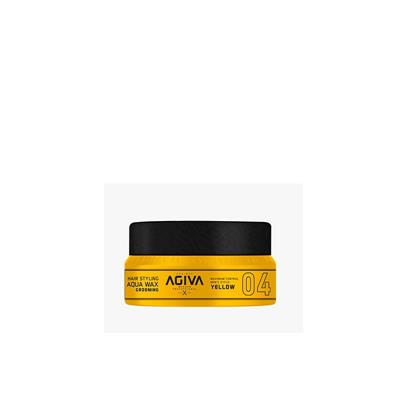HAIR STYLING AQUA WAX GROOMING YELLOW 04 90ML NUEVO FORMATO AGIVA