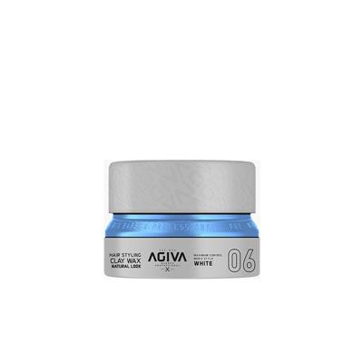 HAIR STYLING CLAY WAX NATURAL LOOK WHITE 06 155ML NUEVO FORMATO AGIVA