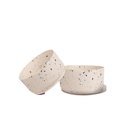 BAMBOO BOWLS TERRAZZO 2PC