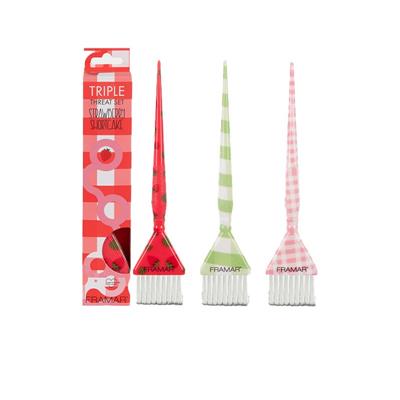  BRUSH SET STRAWBERRY SHORTCAKE TRIPLE THREAT