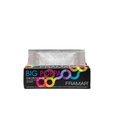 BIG POPPA STAR STRUCK SILVER 10X14 250 SHEETS