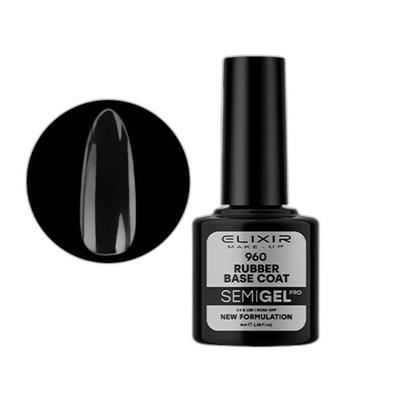 BASE RUBBER SEMI GEL COLOR 8 ML ELIXIR