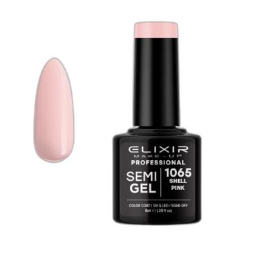 SEMI GEL COLOR 8 ML SHELL PINK Nº 1065 ELIXIR