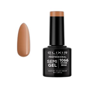 SEMI GEL COLOR 8 ML OCHER BEIGE Nº 1066 ELIXIR