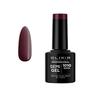 SEMI GEL COLOR 8 ML BLOOD Nº 1010 ELIXIR