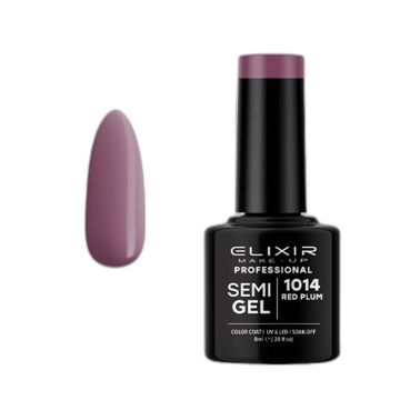 SEMI COLOR 8 ML RED PLUM Nº 1014 ELIXIR
