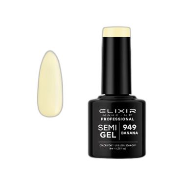 BANANA SEMI GEL COLOR 8 ML ELIXIR Nº 949