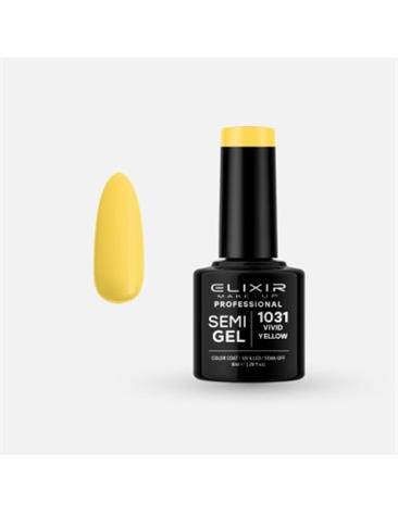 SEMI GEL COLOR 8 ML VIVID YELLOW Nº 1031 ELIXIR