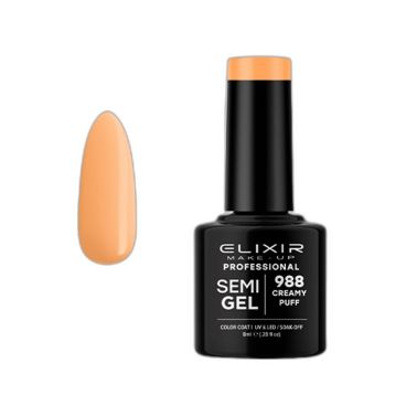 CREAMY PUFF SEMI GEL COLOR 8 ML ELIXIR Nº 988