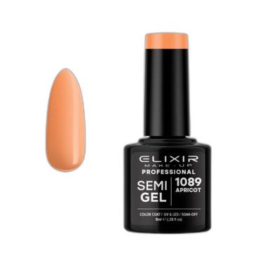 SEMI GEL COLOR 8 ML APRICOT Nº 1089 ELIXIR