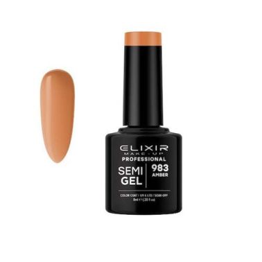 AMBER SEMI GEL COLOR 8 ML ELIXIR Nº 983