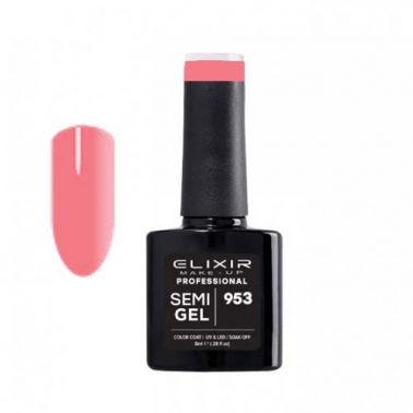 FESTIVE ORANGE SEMI GEL COLOR 8 ML ELIXIR Nº 953
