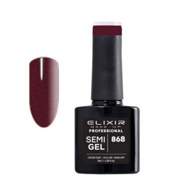 METALLIC INCAR SEMI GEL COLOR 8 ML ELIXIR Nº 868