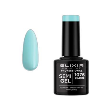 SEMI GEL COLOR 8 ML CELESTE Nº 1075 ELIXIR