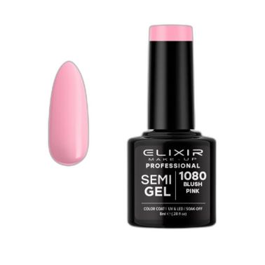 SEMI GEL COLOR 8 ML BLUSH PINK Nº 1080 ELIXIR