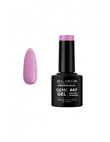 ELECTRIC LAVANDER SEMI GEL COLOR 8 ML ELIXIR Nº 847