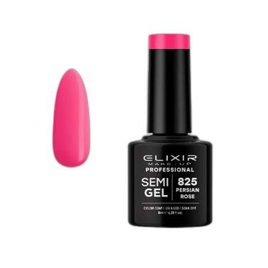PERSIAN ROSE SEMI GEL COLOR 8 ML ELIXIR Nº 825