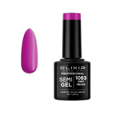 SEMI GEL COLOR 8 ML DEEP MAUVE Nº 1083 ELIXIR