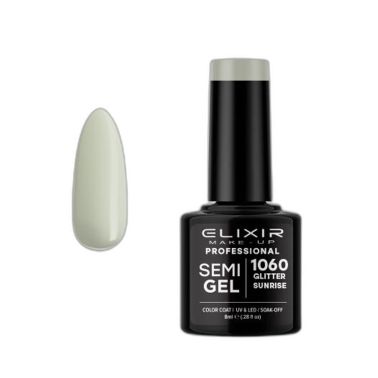 SEMI GEL COLOR 8 ML GLITTER SUNRISE Nº 1060 ELIXIR