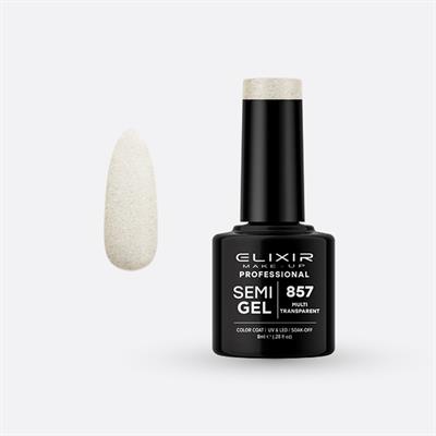 MULTI TRANSPARENT SEMI GEL COLOR 8 ML ELIXIR Nº 857