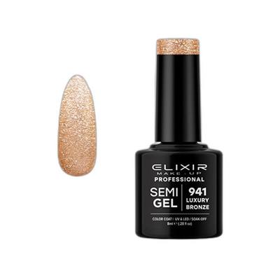LUXURY BRONZE SEMI GEL COLOR 8 ML ELIXIR Nº 941