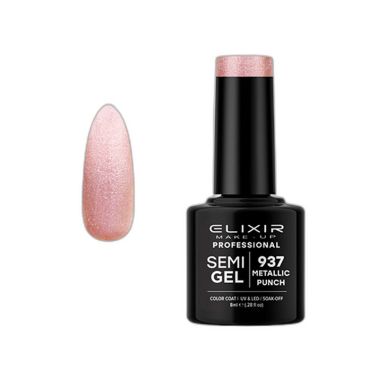 METALLIC PUNCH SEMI GEL COLOR 8 ML ELIXIR Nº 937