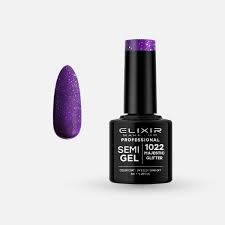 SEMI GEL COLOR 8 ML MAJESTIC GLITTER Nº 1022 ELIXIR