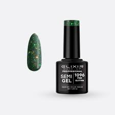 SEMI GEL COLOR 8 ML PINE GLITTER Nº 1096 ELIXIR