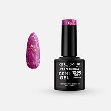 SEMI GEL COLOR 8 ML TAFFY GLITTER Nº 1099 ELIXIR