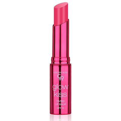 GLOW KISS TINTED LIP BALM BERRY PINK GOLDEN ROSE