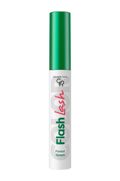 FLASH LASH COLORED MASCARA 02 FOREST GREEN GOLDEN ROSE