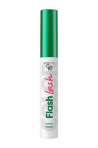 FLASH LASH COLORED MASCARA 02 FOREST GREEN GOLDEN ROSE