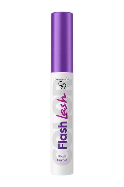 FLASH LASH COLORED MASCARA 07 PLUM PURPLE GOLDEN ROSE