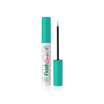 FLASH LINER COLORED EYELINER 101 BRIGHT MINT GOLDEN ROSE