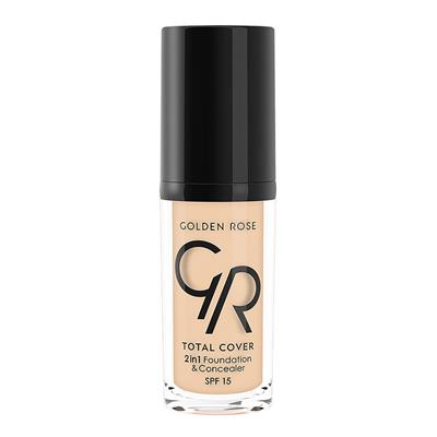 TOTAL COVER 2EN1 FOUNDATION & CONCEALER 11 GOLDEN ROSE
