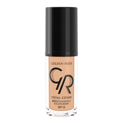 TOTAL COVER 2EN1 FOUNDATION & CONCEALER 12 GOLDEN ROSE