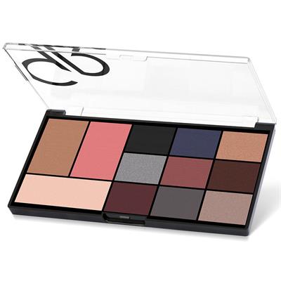 CITY STYLE FACE & EYE PALETTE SMOKEY 02 GOLDEN ROSE