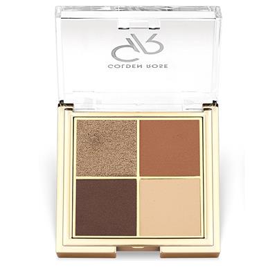 QUATRO EYESHADOW PALETTE 4X2 2g 004 GOLDEN ROSE