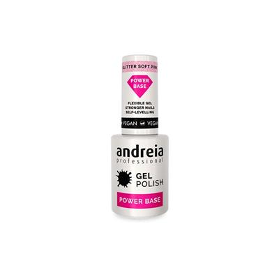 GLITTER SOFT PINK POWER BASE 10,5ML
