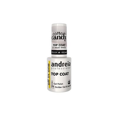 TOP COAT COTTON CANDY MILKY WHITE 01 10,5ML
