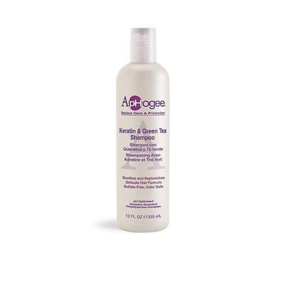 KERATIN & GREEN TEA SHAMPOO APHOGEE 355ML