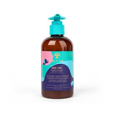 BORN CURLY AVOCADO SHEA COWASH AS I AM 240ML