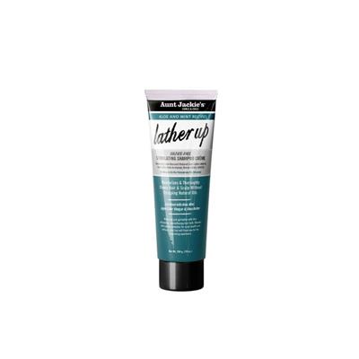 ALOE & MINT LATHER UP STIMULATING SHAMPOO CREME AUNT JACKIE'S 284G