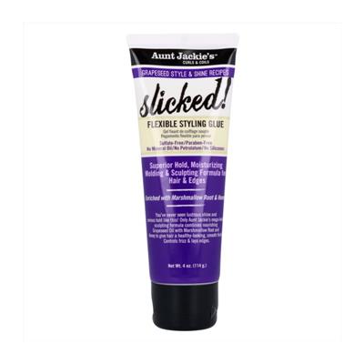 GRAPESEED SLICKED FLEXIBLE STYLING GLUE AUNT JACKIE'S 114G