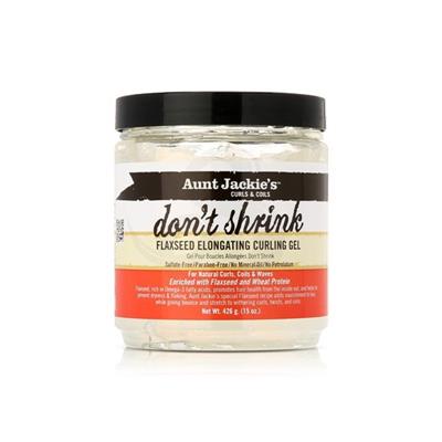 FLAXSEED RECIPES DON'T SHRINK ELONGATING CURLING GEL AUNT JACKIE'S 426G