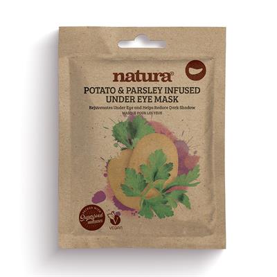 POTATO & PARSLEY INFUSED UNDER EYE MASK NATURA 3X3,5G
